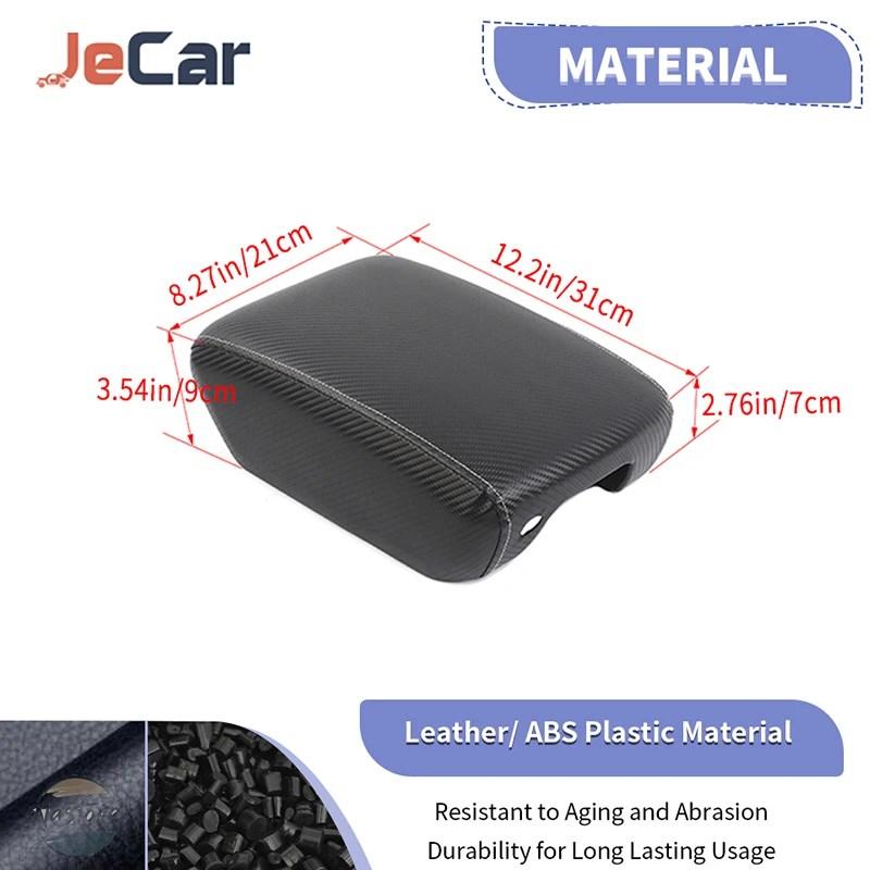 並行輸入品 内装 JECAR センターコンソールアームレスト装飾パネル ジープラングラー JL グラディエーター JT 2018 UP 自動車アクセサリーの画像