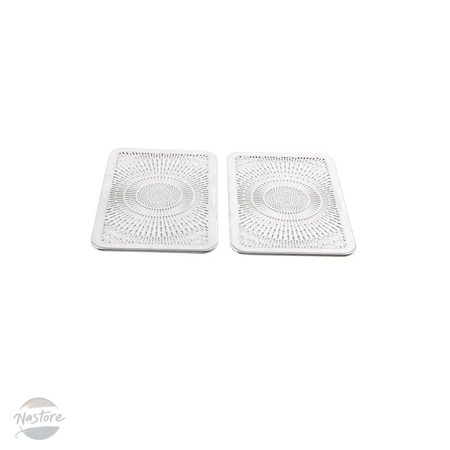 並行輸入品 メルセデス ベンツ W221 S クラス W212 E クラスステンレスリアミドル化粧ミラー装飾メッシュカバーの画像