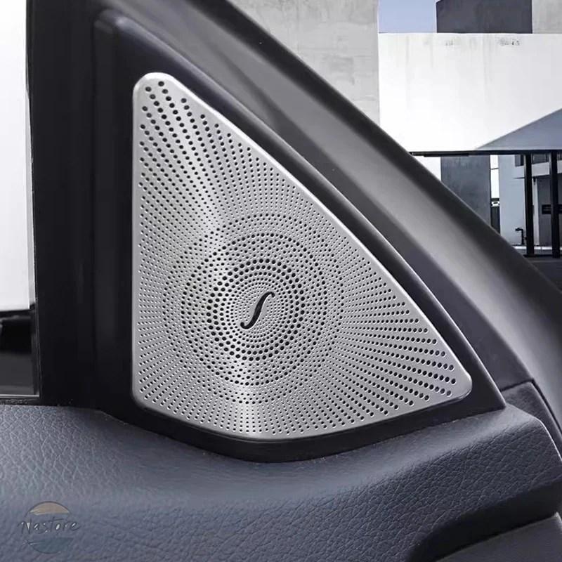 並行輸入品 カードアスピーカーオーナメント 装飾カバー ステレオフロアドカバー メルセデスベンツEクラス 2DR C207 10-15の画像