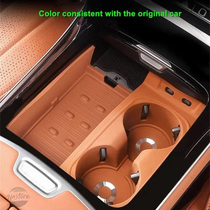 並行輸入品 メルセデスベンツ w223 カバー 中央コンソール水カップホルダーシリコン カスタムパーツ 部品 アクセサリー_2