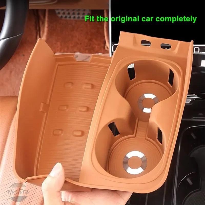 並行輸入品 メルセデスベンツ w223 カバー 中央コンソール水カップホルダーシリコン カスタムパーツ 部品 アクセサリー_3