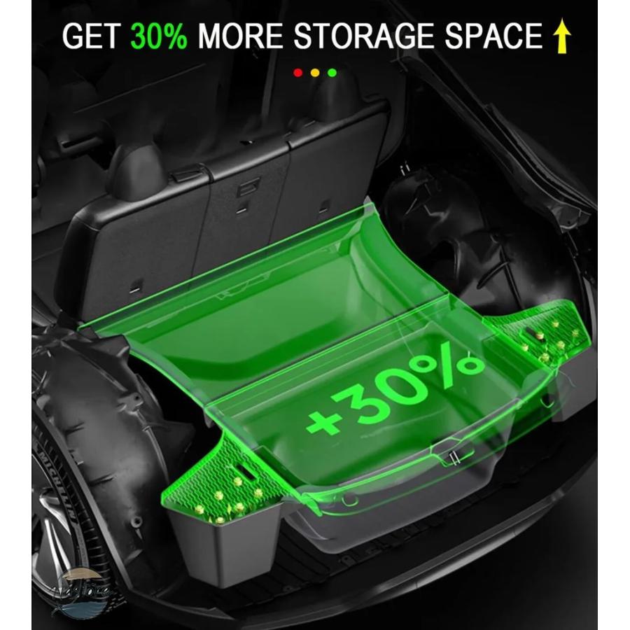 並行輸入品 テスラ リア カスタム USVOTOV トランクオーガナイザー 