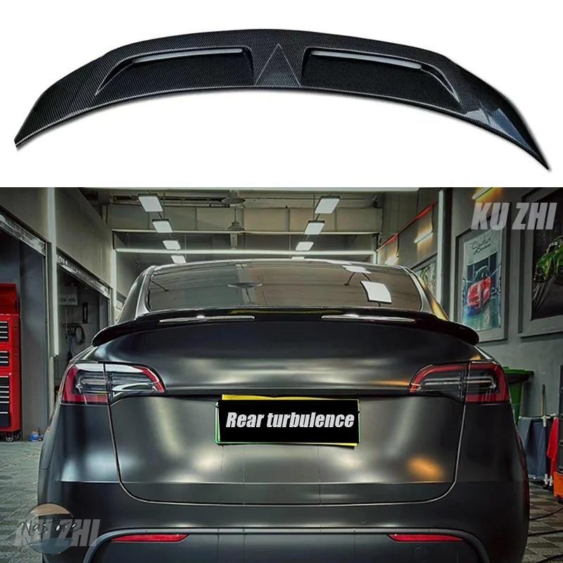 並行輸入品 テスラ リア モデル Y 2019 2024 スポイラーカーボン 素材