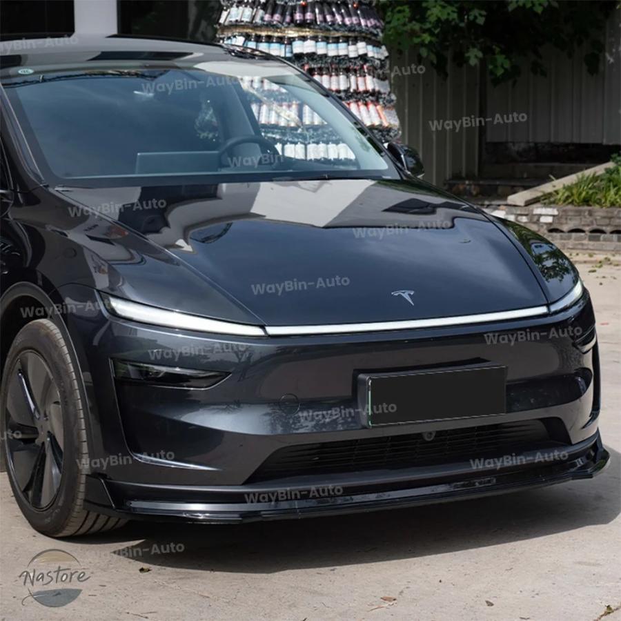 テスラモデルYジュニパー　フロントパンパーエアロ 並行輸入品 テスラ 外装 フロント キット アップグレード カスタム