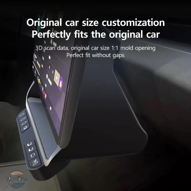 並行輸入品 テスラ モデルY 3 2021?2024 物理ボタン制御収納ボックス カーインテリジェントフィックスディスプレイの画像
