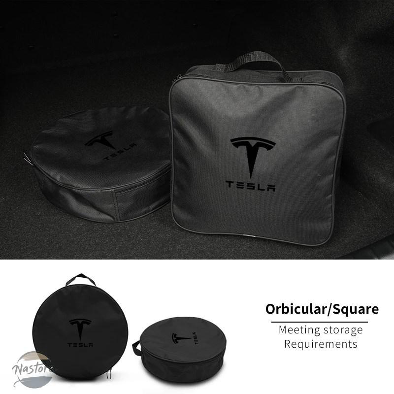 並行輸入品】テスラ 充電ケーブル収納 チャージャープラグ収納キャリー