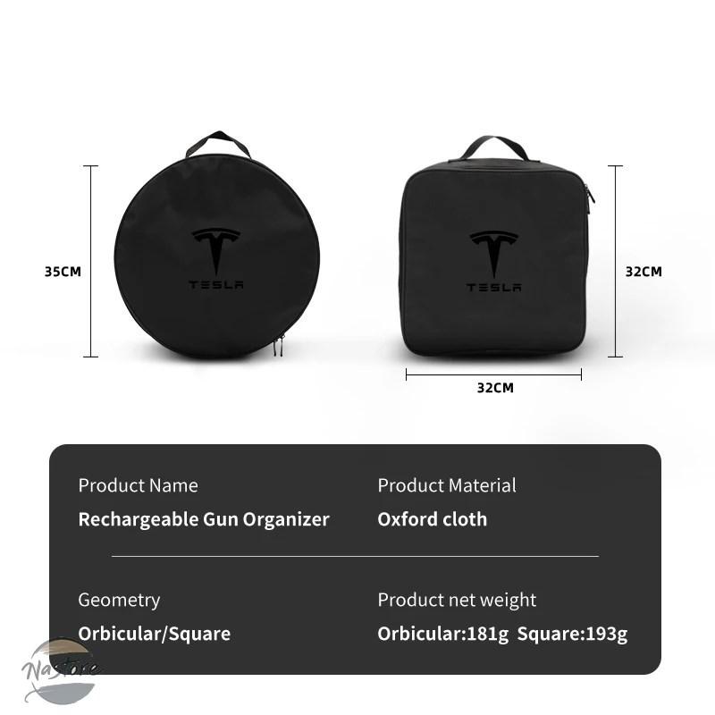 並行輸入品 テスラ 充電ケーブル収納 チャージャープラグ収納キャリー