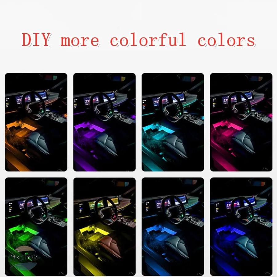 並行輸入品 リップ アクセサリー カスタム リア 交換 led スト アンビエントライト rgb 64 カスタムパーツ 部品 アクセサリー