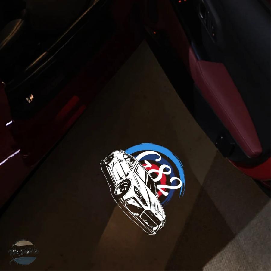 並行輸入品 BMW m4 ドア カーテシーライト g82 カスタムパーツ 部品 アクセサリーの画像