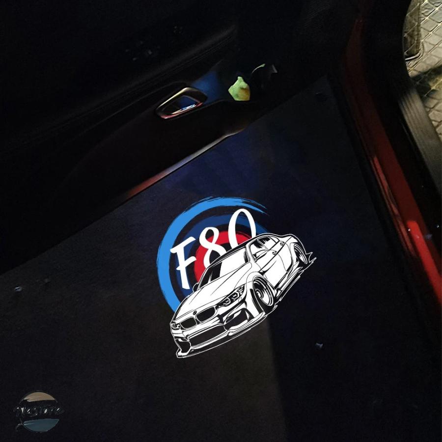 並行輸入品 BMW m3 ドア カーテシーランプ f80 パドルライト カスタムパーツ 部品 アクセサリーの画像