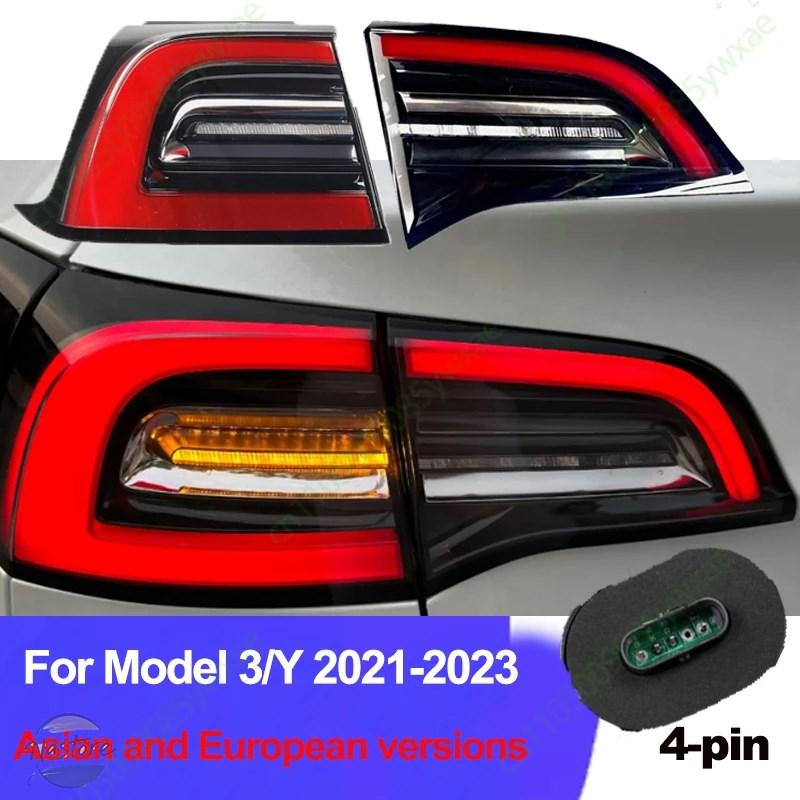 パーツ テスラ モデル3/Y 2021 2024 LED テール ライト ユーラシア