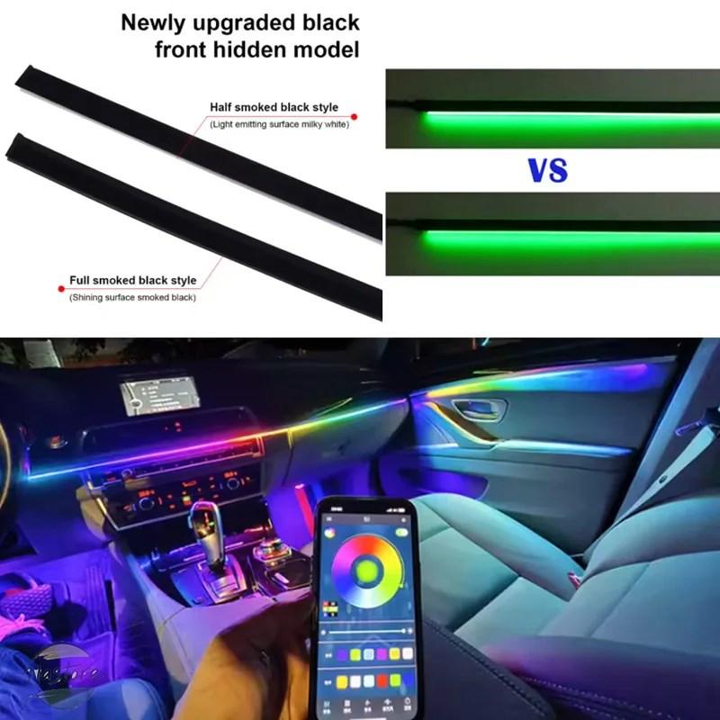 並行輸入品 14/18/22 in 1 車隠しアンビエントライト RGB : NASTORE 車