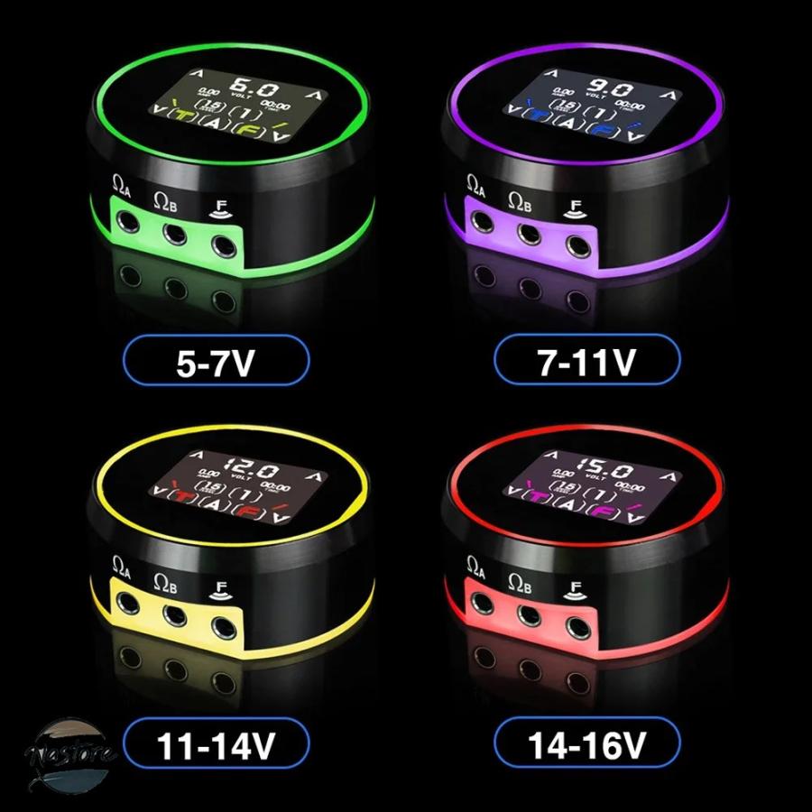 並行輸入品】LCD 表示画面 2 つのタトゥー モデル電源コイル