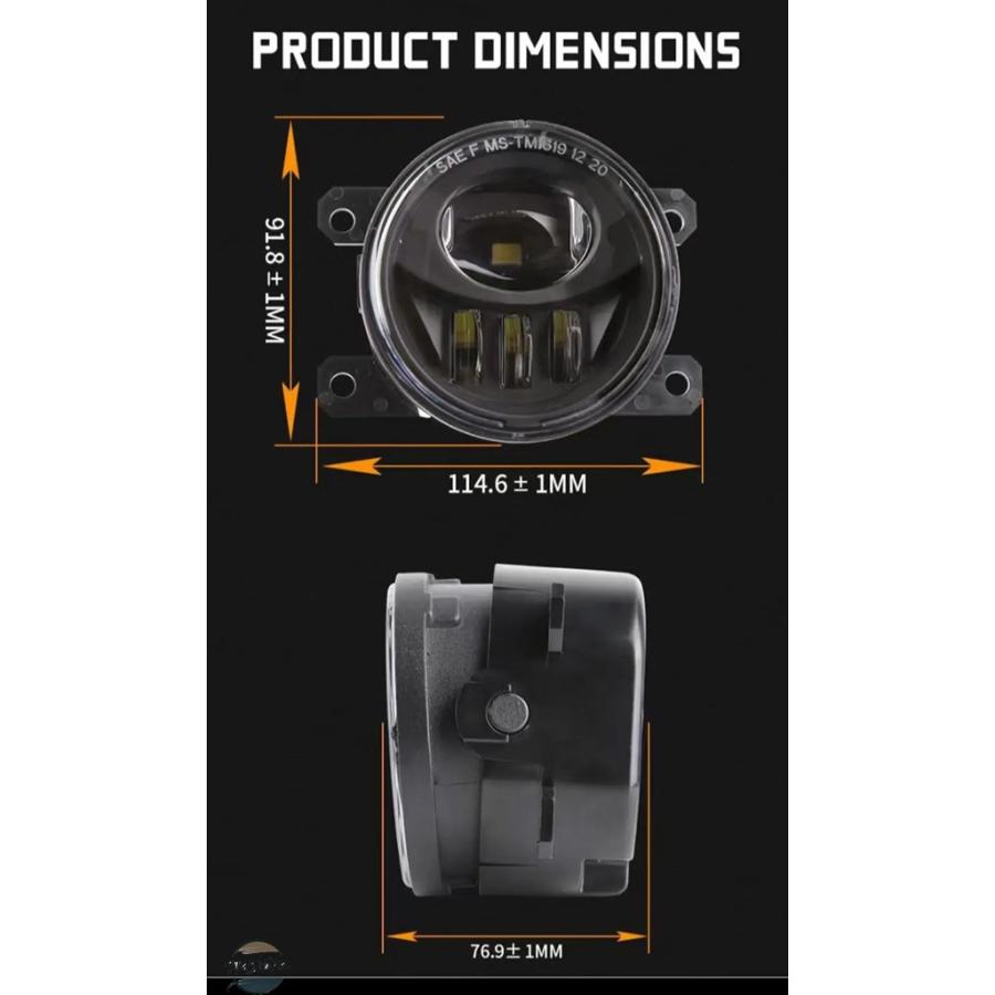 並行輸入品 sx4ignis スズキ スイフト ジミグランドビタラ 2個ledフォグライト alto カスタムパーツ 部品 アクセサリー_4