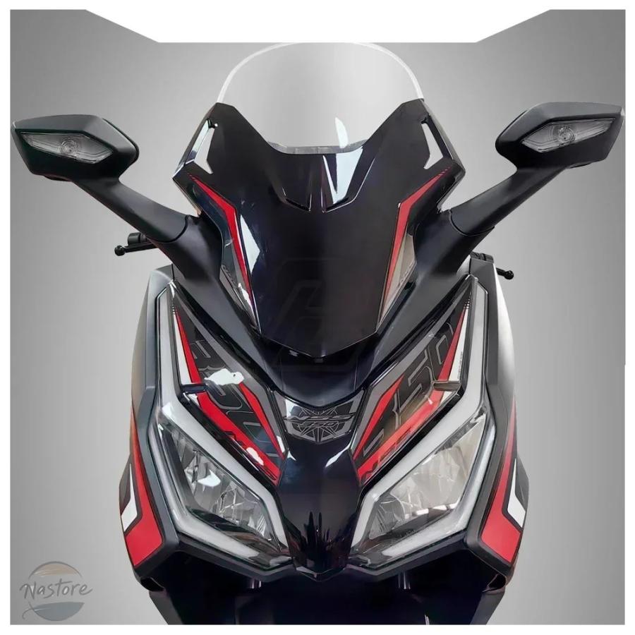 並行輸入品 ホンダ バイク 3d 樹脂フロントフェアリングステッカー