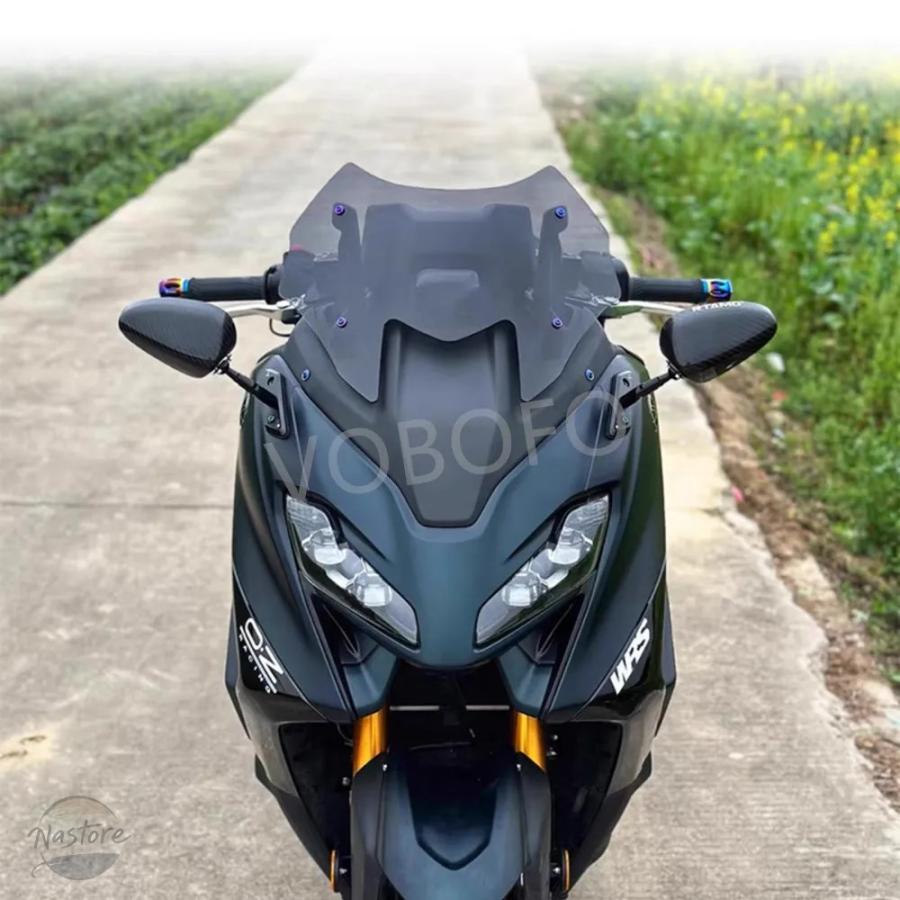 並行輸入品 ヤマハ バイク tmax 560 フロントガラス強化エアディフレクター風 カスタムパーツ 部品 アクセサリーの画像