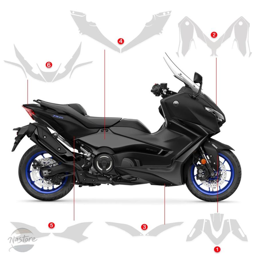 並行輸入品 ヤマハ バイク カスタムパーツ カスタム 2025年式tmax 560 ppf カスタムパーツ 部品 アクセサリーの画像