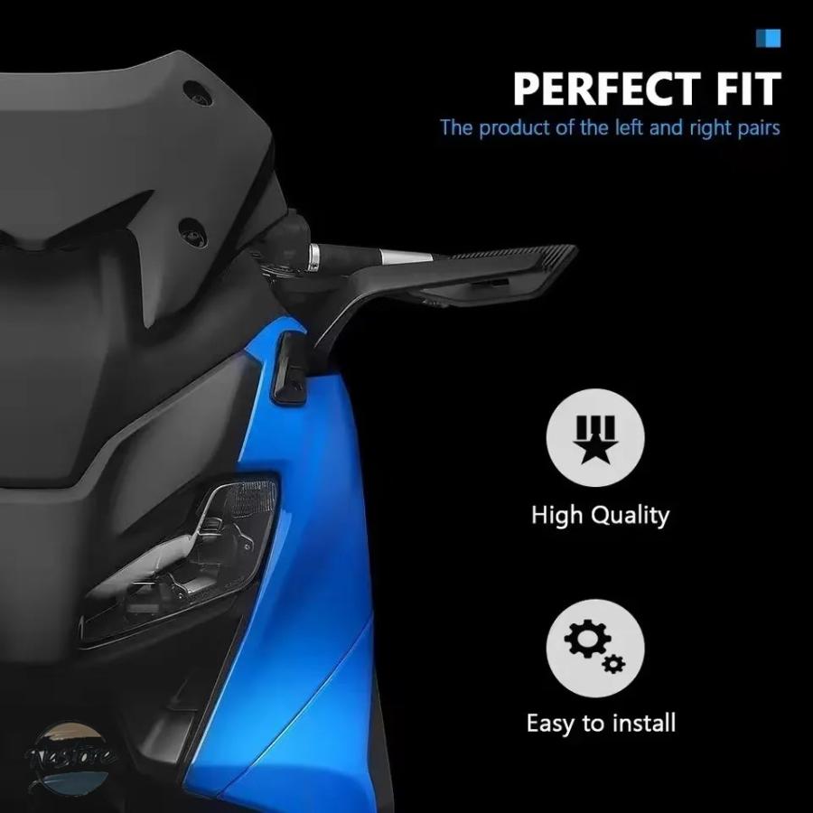 並行輸入品 max560 ヤマハ バイク ミラー t- 2025 t tmax 560 バック