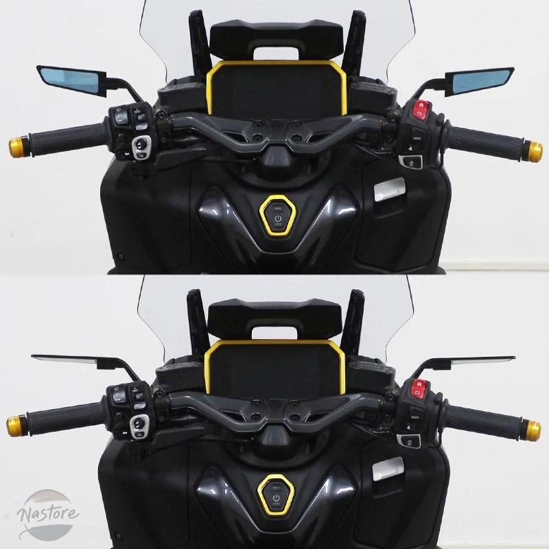 並行輸入品 ヤマハ バイク ミラー アクセサリー カスタム yamahaテックmaxtmax 560 カスタムパーツ 部品 アクセサリー_2