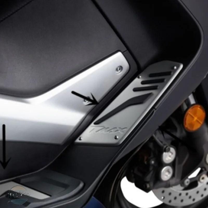 並行輸入品 ヤマハ バイク フットペグ フットレスト yamahamax560 tmax530 t-max 530 560 カスタムパーツ 部品 アクセサリーの画像