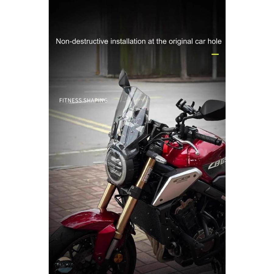 並行輸入品 ホンダ cb650r バイク ウインドシールド アクセサリー