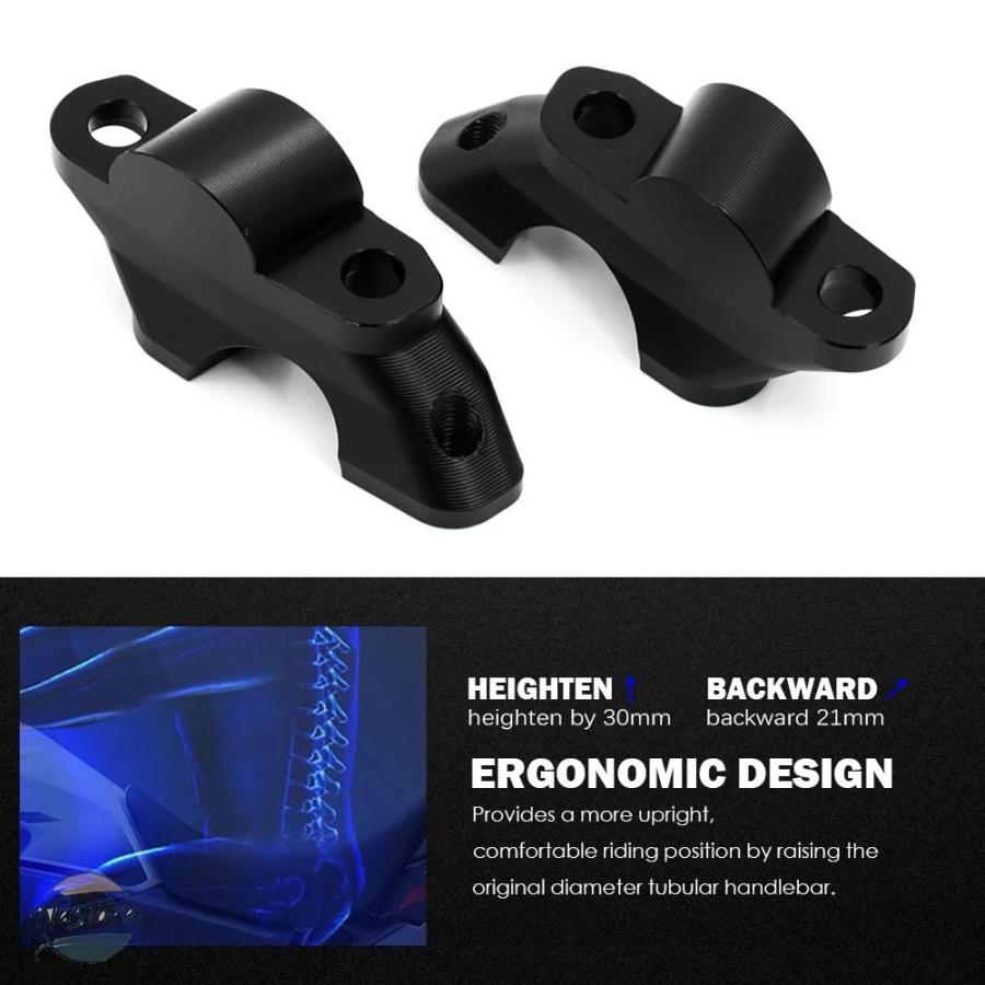 並行輸入品 バイク ハンドル タイガースポーツ バー オフセット カスタムパーツ 部品 アクセサリー_2