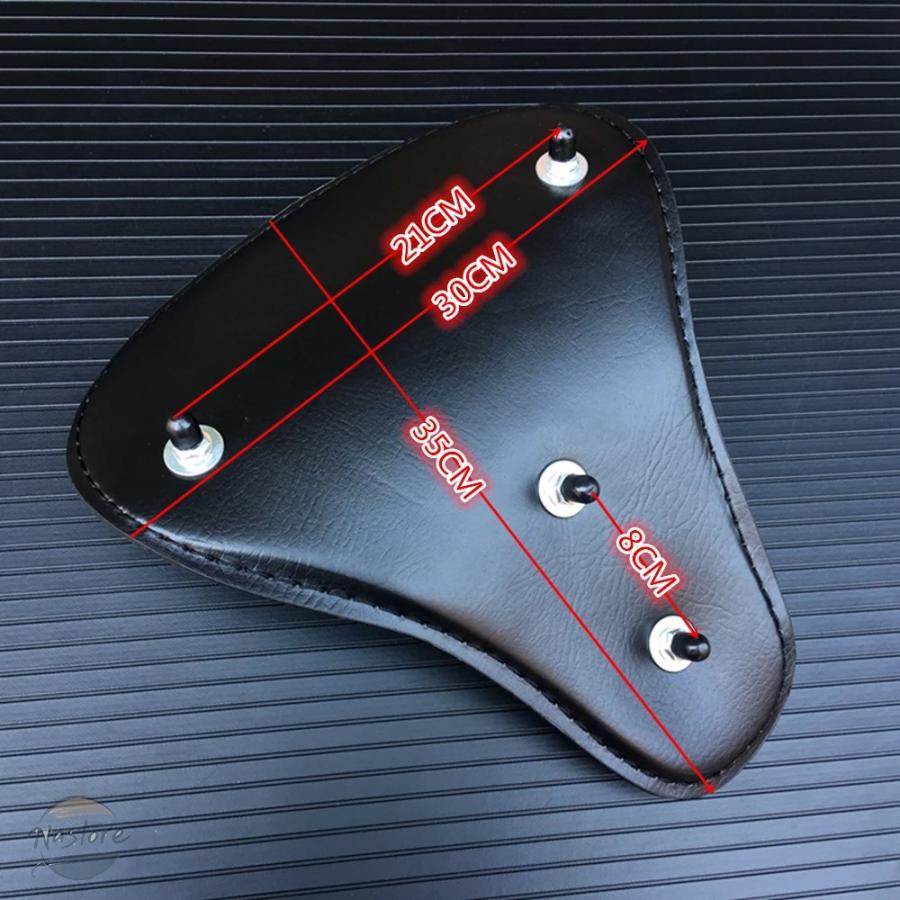 並行輸入品 バイク レトロなスタイル アリゲーターパターン ソロシート 3インチ カスタムパーツ 部品 アクセサリー