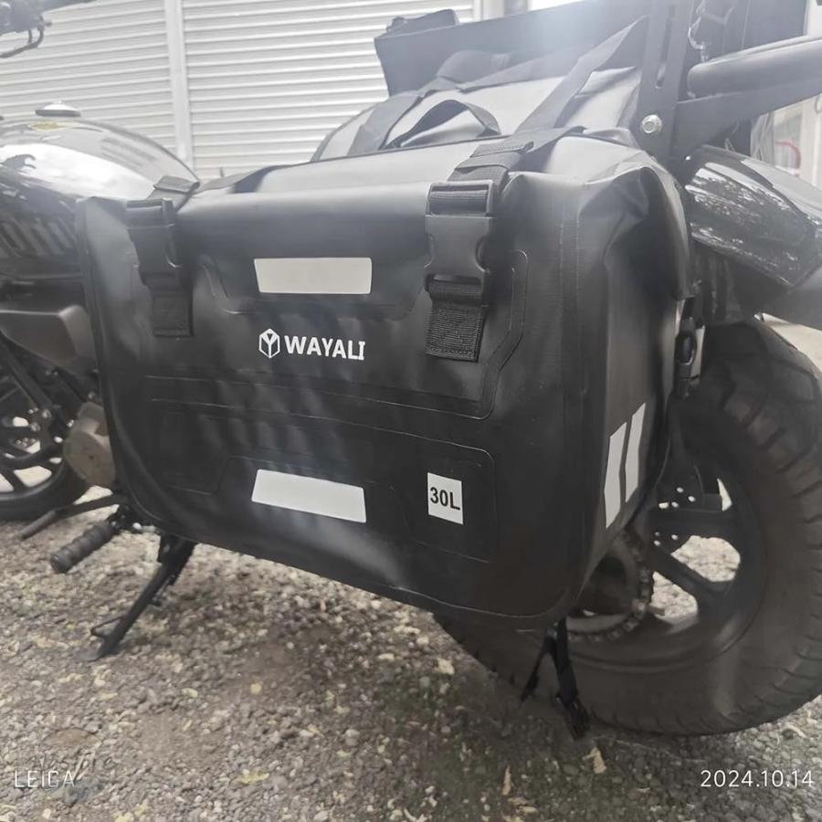 並行輸入品 ホンダ nss350 バイク 防水サドルバッグ 大容量ラゲッジ パニエ収納 屋外 カスタムパーツ 部品 アクセサリー_5