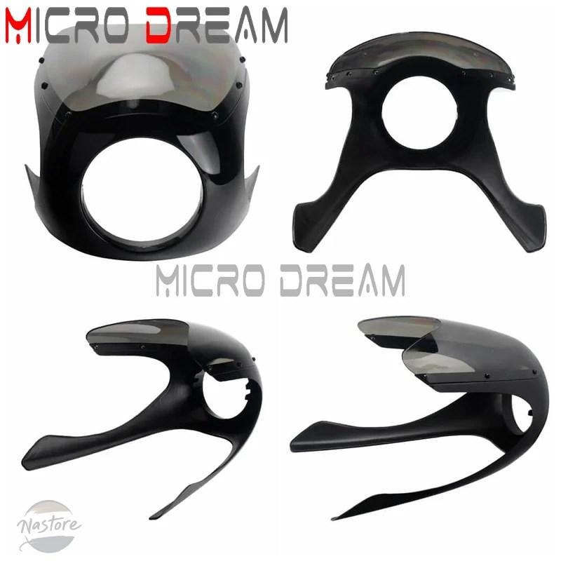 並行輸入品 BMW バイク フロントガラス フェアリング チャカティ guzzi カフェ カスタムパーツ 部品 アクセサリー_5