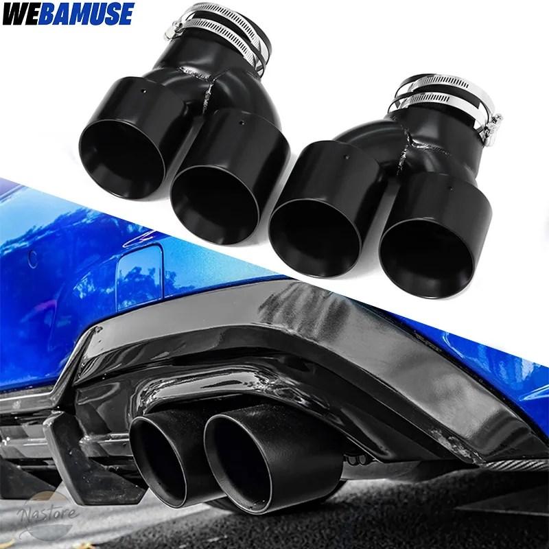 並行輸入品】BMW m340i マフラー カーボン 4本出し排気チップ g20 g21