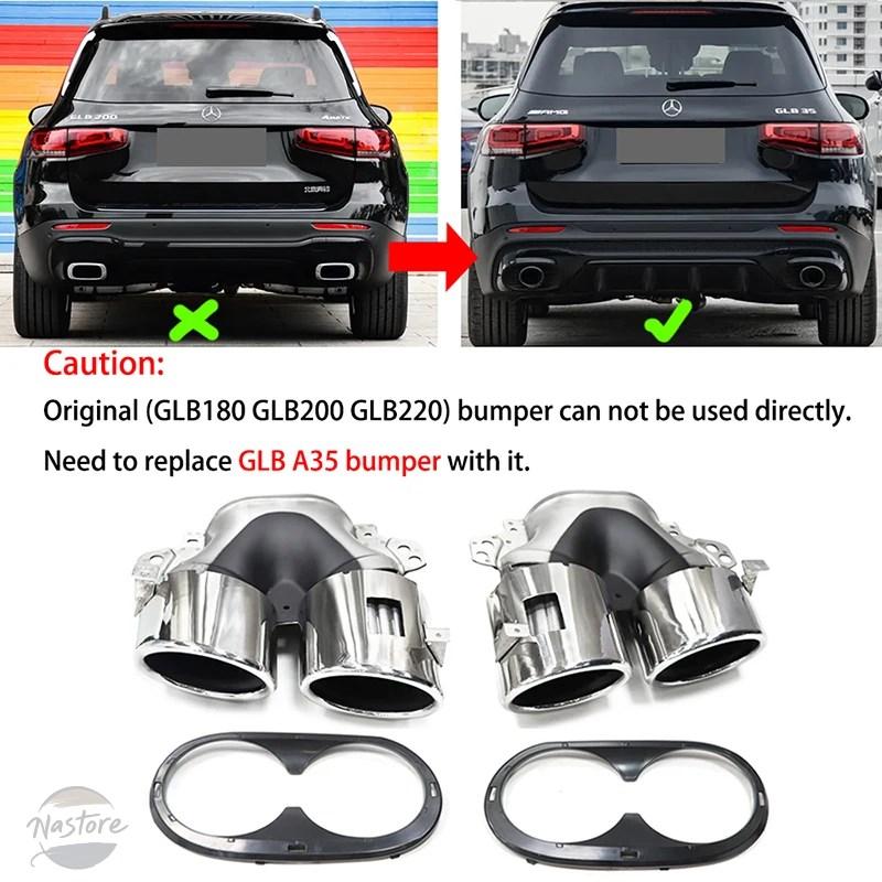 並行輸入品 メルセデスベンツ glb35 マフラー エキゾースト mercedes