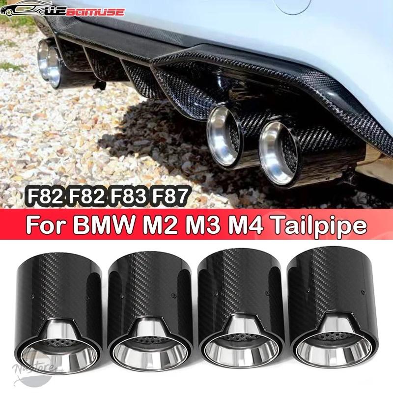 並行輸入品 m2 マフラー 4 pcsBMW m3 m4 排気チップ f80 f82 f83 f87