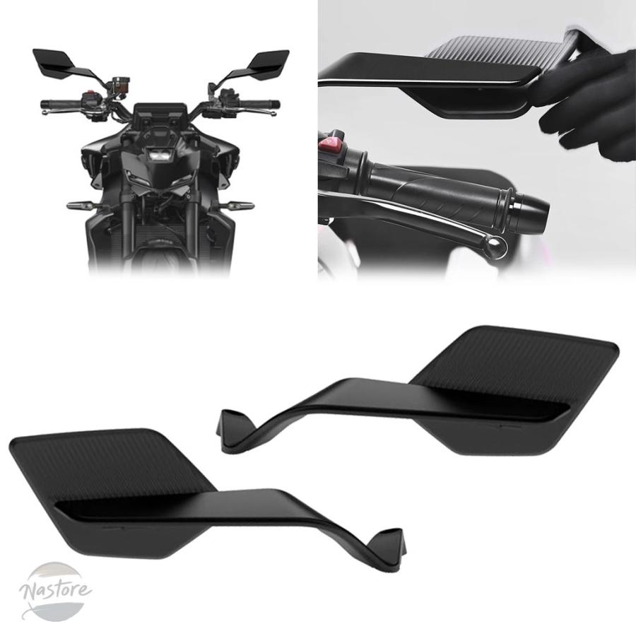 並行輸入品 mt09 バイク ミラー mt 09 2017-2025 型バック 固定式サイド 回転式サイド カスタムパーツ 部品 アクセサリーの画像
