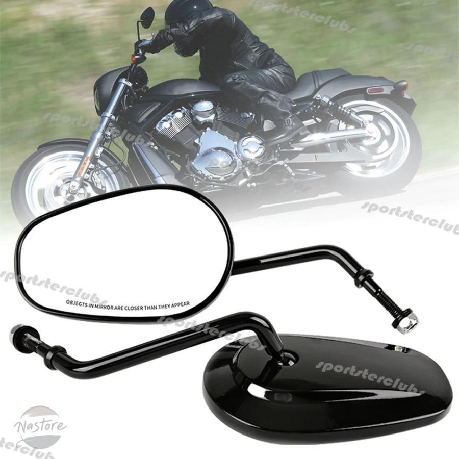 並行輸入品 xl1200 ミラー 8mmロングステムリアビュー ハーレー