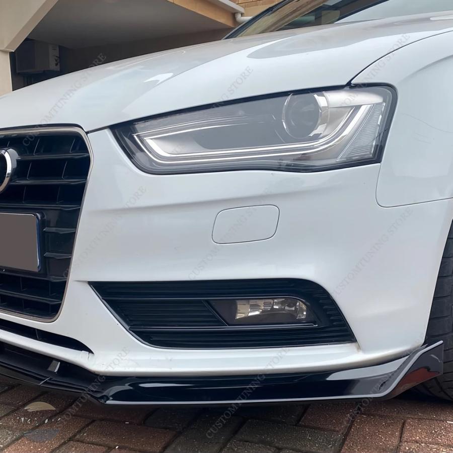 並行輸入品 アウディ a4 フロントバンパー スポイラー リップ