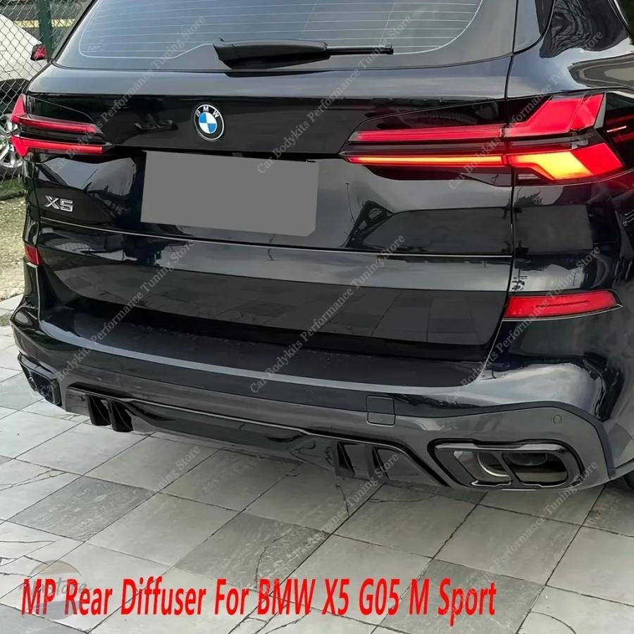 並行輸入品 BMW x5 リップ グロスブラック mp スタイル リア
