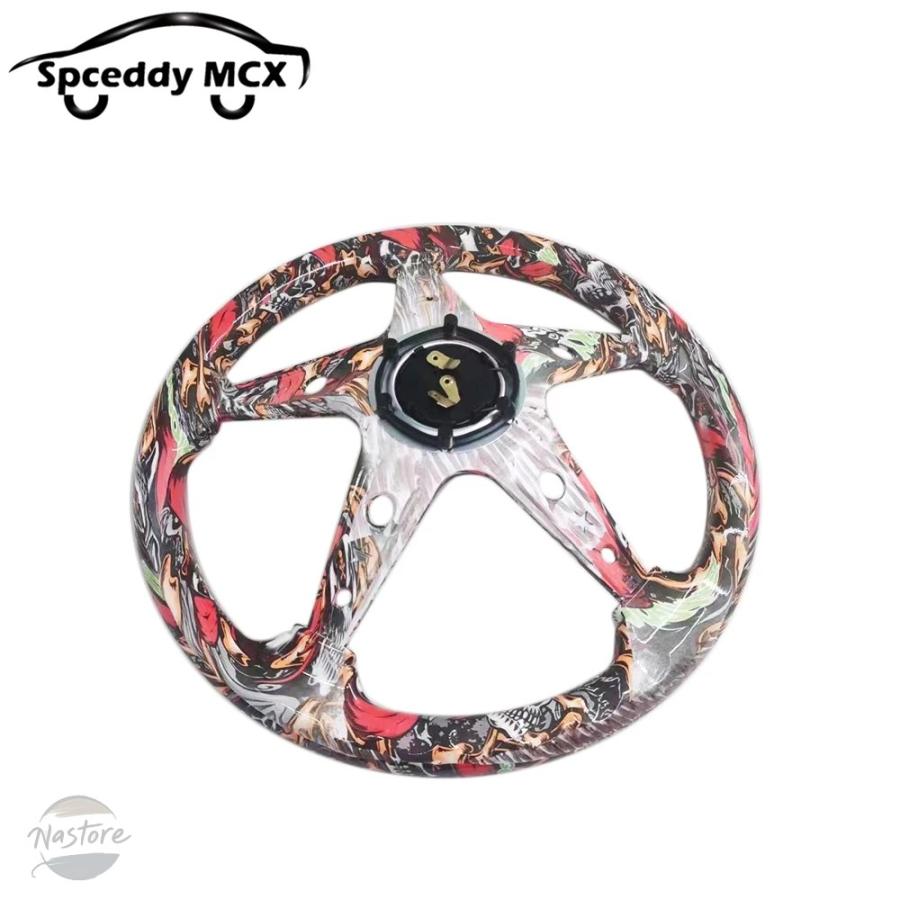 Spceddy MCX ステアリング ハンドル 並行輸入品 ステアリング ホイール spceddy mcx 汎 アクリル 14インチ