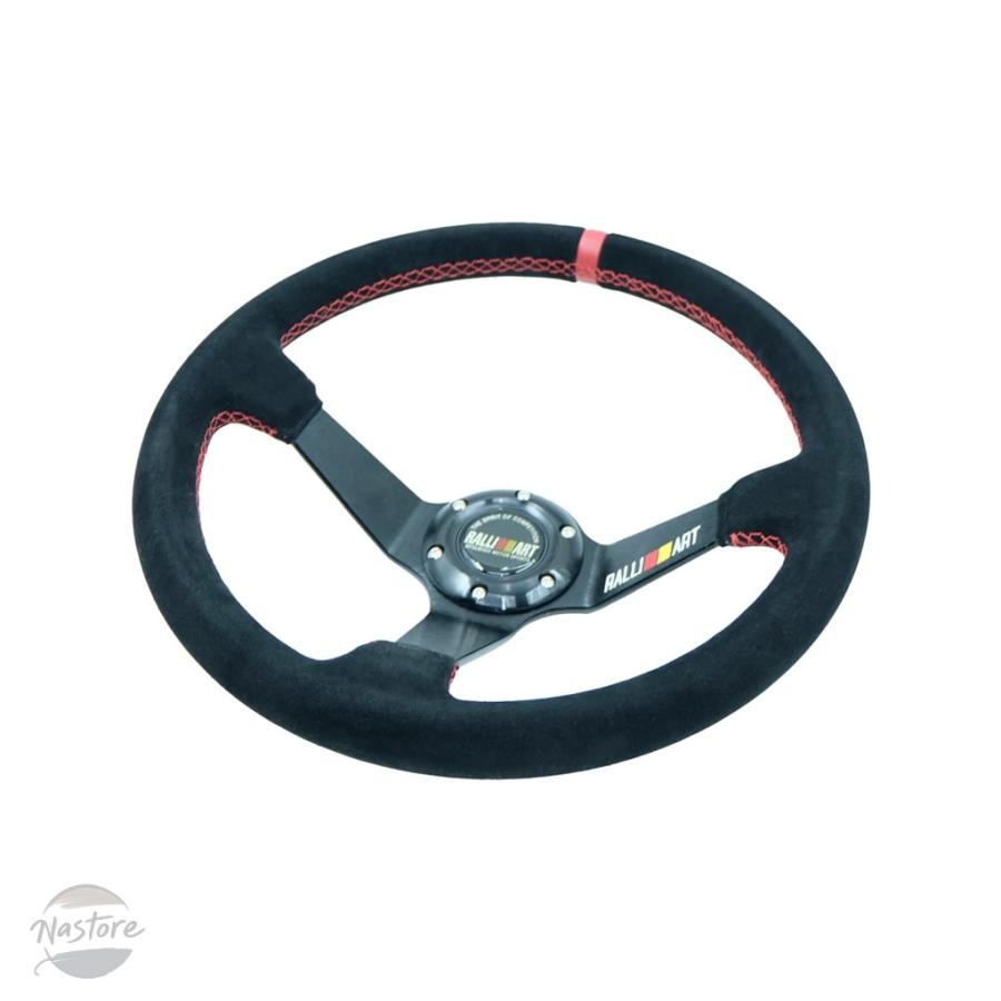 RALLY ART 14インチ ステアリングホイール スゥエード RALLY ART 14インチ ステアリングホイール スゥエード 【公式通販】