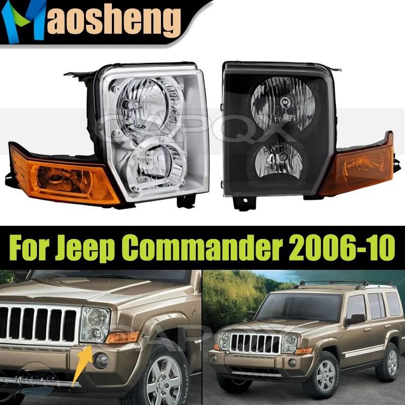 並行輸入品 ジープ ヘッドライト 1ペア フロント バンパー ヘッド