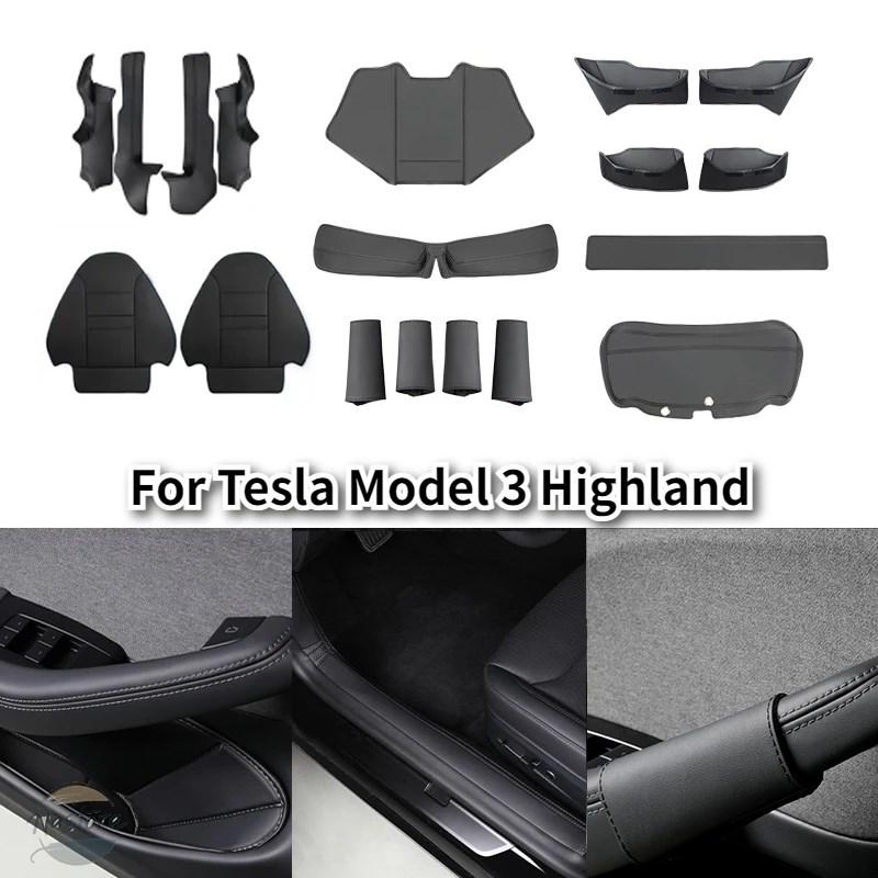 並行輸入品 PUレザーインテリア テスラ モデル3 ハイランド 2024 車 