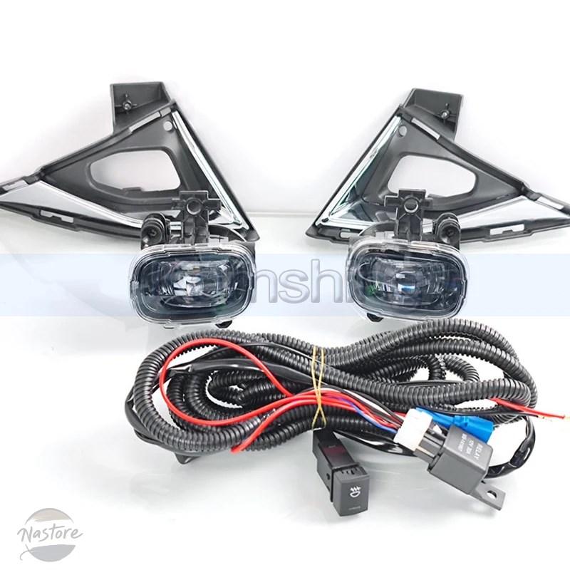 並行輸入品 日産 フォグランプ kamshing 1セット ledフロント バンパー フォグライト qashqai カスタムパーツ 部品 アクセサリーの画像