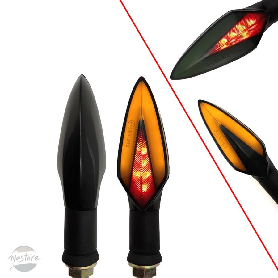 並行輸入品 klx250 カワサキ バイク フェンダー テールライト 汎 led カスタムパーツ 部品 アクセサリーの画像