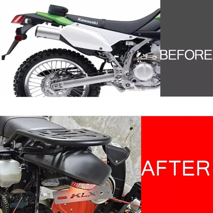 並行輸入品 カワサキ フェンダー klx 250 d tracker 2011 2016
