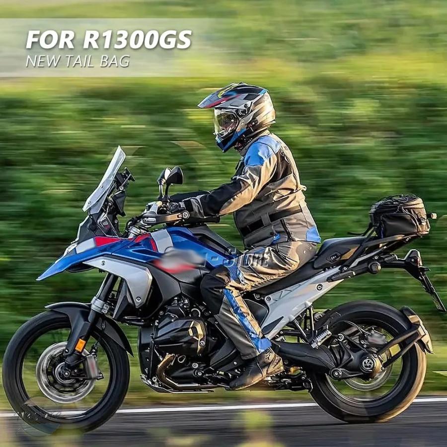 並行輸入品 BMW r1300gs バイク テールバッグ ブラック 防水 テール ツーリング ライダー カスタムパーツ 部品 アクセサリー_2