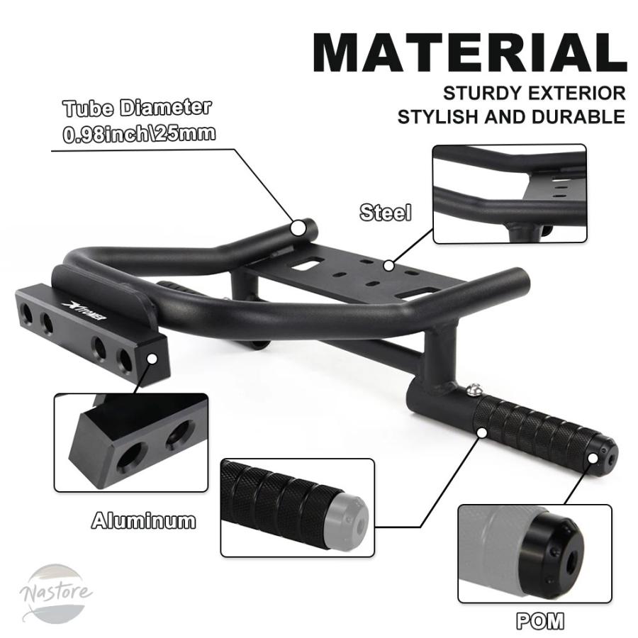 並行輸入品 z125 カワサキ バイク リア フットレスト スタント / 12時位置 z 125 pro 2017 2024 カスタムパーツ 部品 アクセサリーの画像
