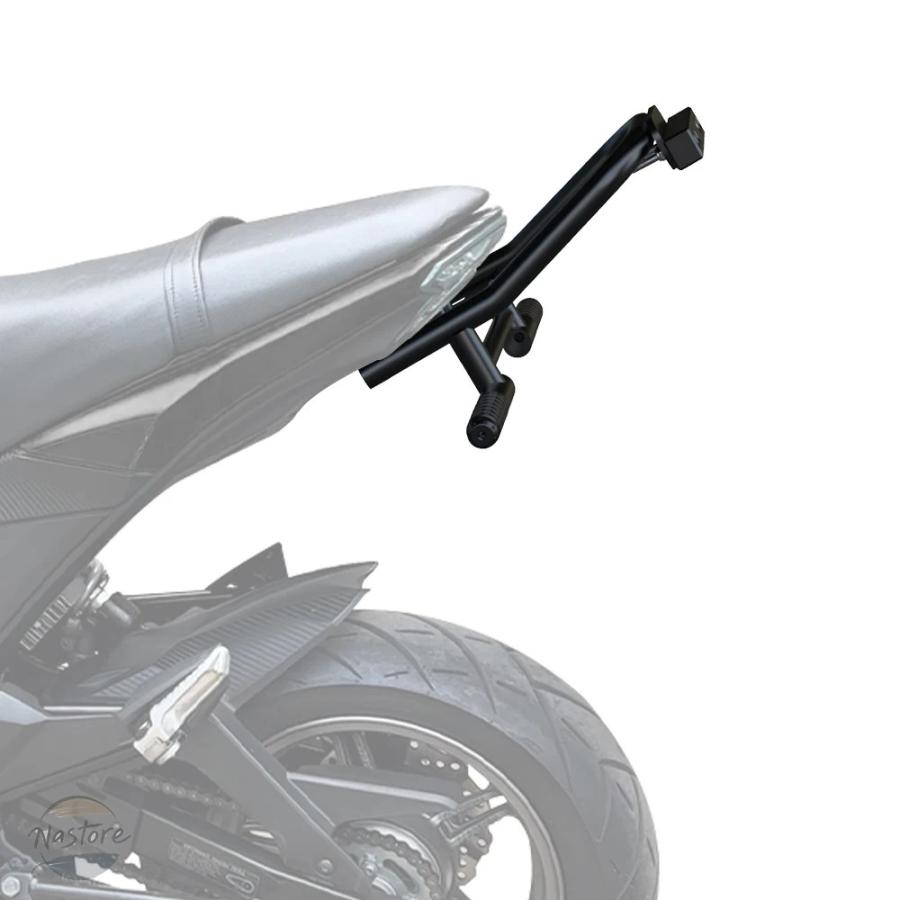 並行輸入品 z125 カワサキ バイク リア フットレスト スタント / 12時
