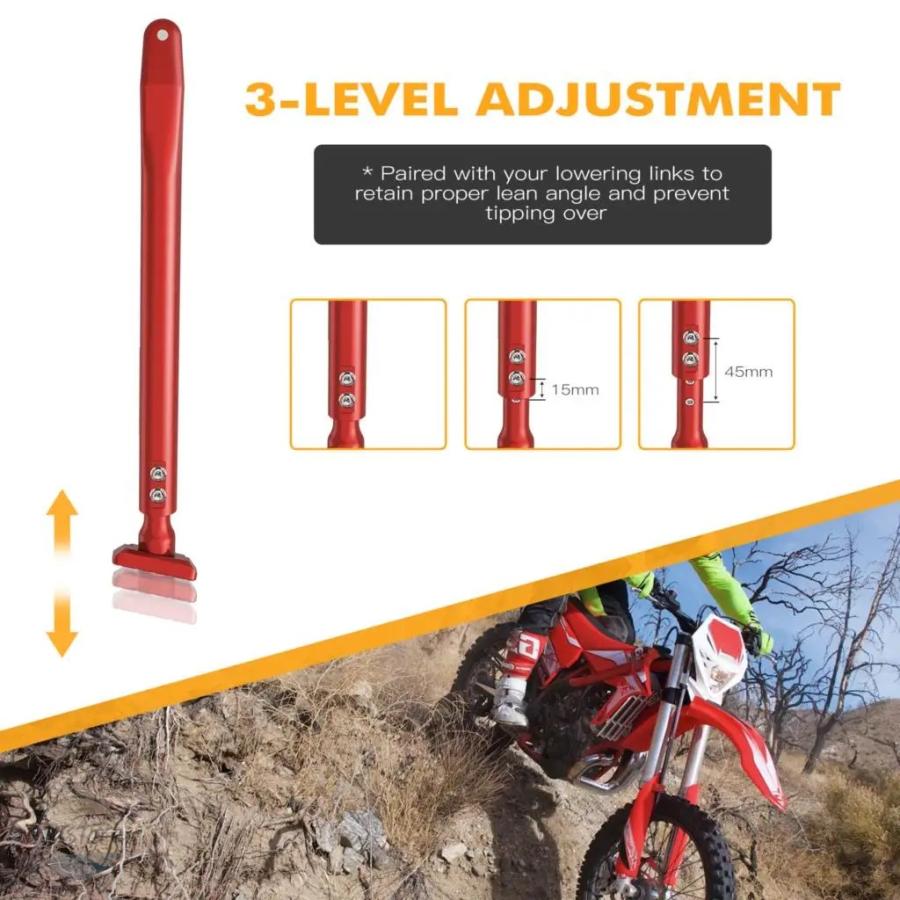 並行輸入品 beta rr 300 250 2013 2024 調整可能キック スタンド 下降リンク s 350 390 430 480 x カスタムパーツ 部品 アクセサリーの画像
