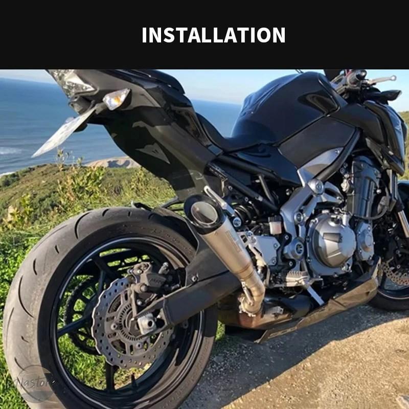 並行輸入品 z250 カワサキ バイク マフラー 51 60mm 2層3層 排気sc