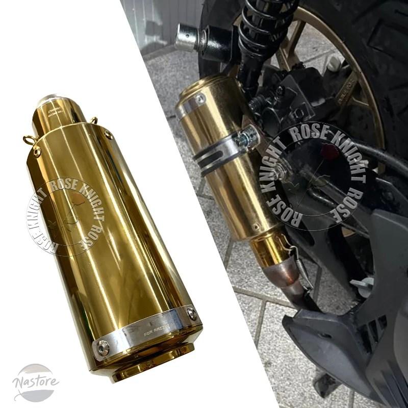 並行輸入品 ホンダ バイク マフラー アクセサリー カスタム ゴールド