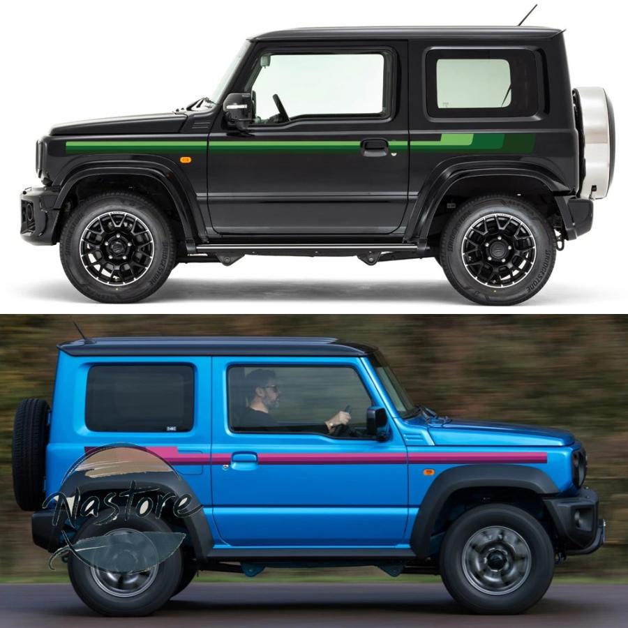 並行輸入品 jb64w スズキ アクセサリー カスタム ジムニー jb74w 2枚